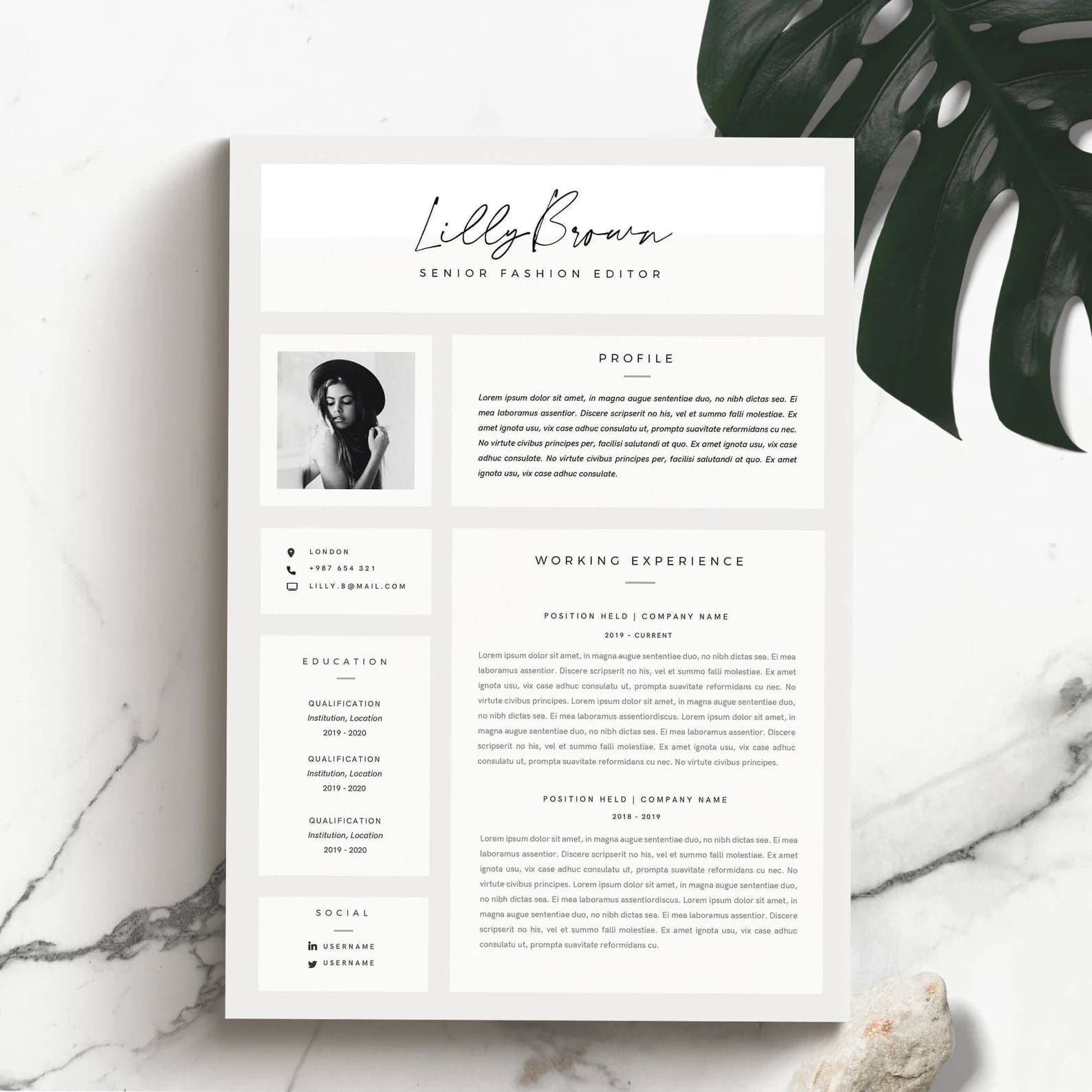 CV Design
